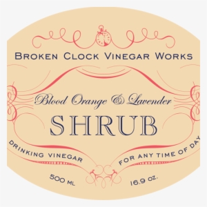 Blood Orange & Lavender Shrub - Bow And The Lyre By Seth Benardete