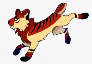 Design Notes Reference • He Is A Saber Toothed Tiger - Cartoon