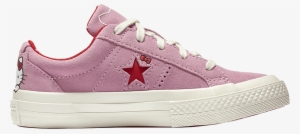 Hello Kitty X One Star Suede Low Top Gs 'prism Pink' - Skate Shoe