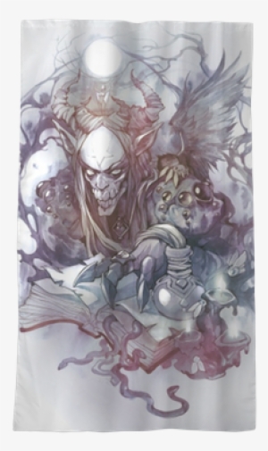 Esoteric Hand Drawn Tattoo Illustration Of A Mythological - Illustration