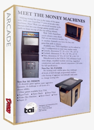 Demon - Advertisement Flyer - Front Demon - Box - 3d - Great 1000 Mile Rally