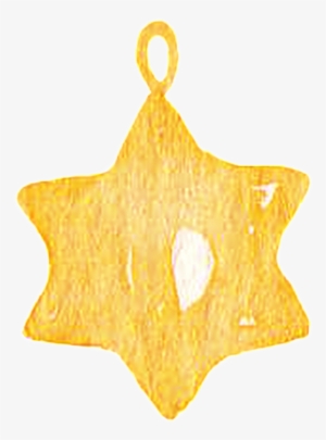 Hand Painted Realistic Star Pendant Png Transparent - Portable Network Graphics