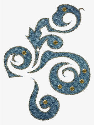 Denim Swirl By Melissa - Denim Png