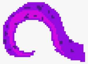 Mollusk Octopus Purple Free Vector Graphic On Pixabay - Tentacle Pixel Art