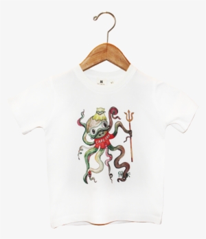 Organic Octopus T-shirt - Cartoon