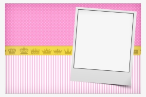 Fundo Rosa Princesa Png - Moldura Coroa Princesa Png