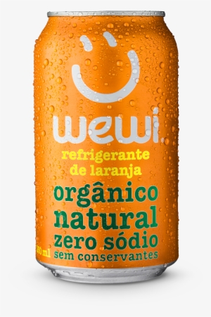 Refrigerante Orgânico Laranja 350ml Wewi - Refrigerante Wewi