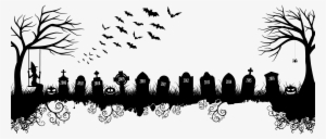 Mill Creek Haunted Hollow - Halloween Graveyard Png