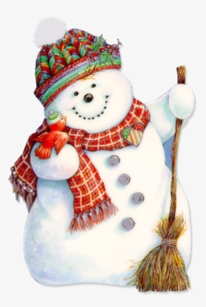 Colección De Gifs ® - Feliz Navidad Con Muñeco De Nieve