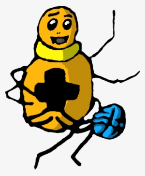 Animals/ Insects/ Cartoon/ Spider Football - Portable Network Graphics