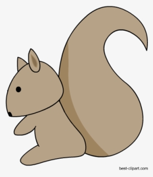 Free Cute Squirrel Woodland Animal Clip Art - Clip Art