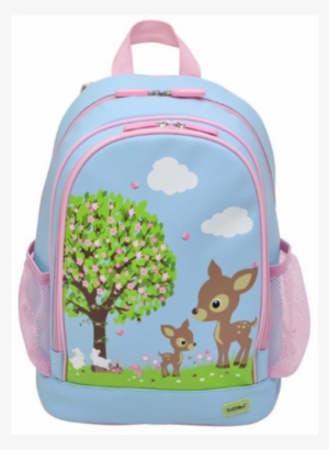 Bobble Art Small Backpack Woodland Animals - Bobble Art Children's Small Pvc Backpack - Woodland