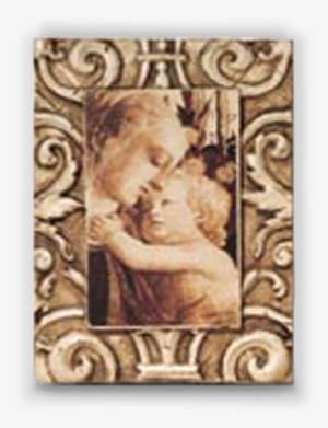 Mother And Child With Border