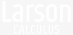 Larson Calculus - Black-and-white