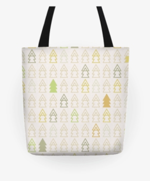 Autumn Evergreen Trees Tote