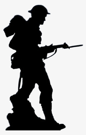 Report Abuse - Ww1 British Soldier Silhouette