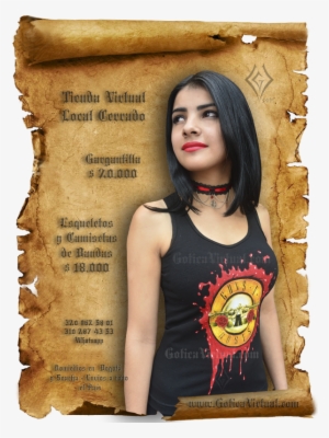 Necklace Chocker Gargantilla Collar Shirts Bands Camisetas - Bogotá
