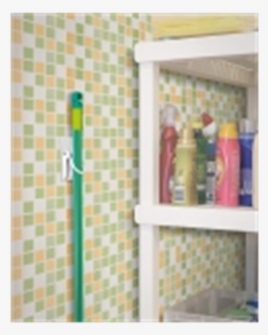 Gancho P/escoba P/pared C/adhesivo - Kalunga Comércio E Indústria Gráfica Ltda.