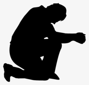 Praying Silhouette