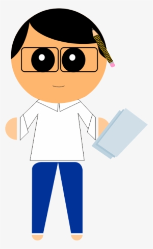 Personagem-menino8 - Menino Estudante Png