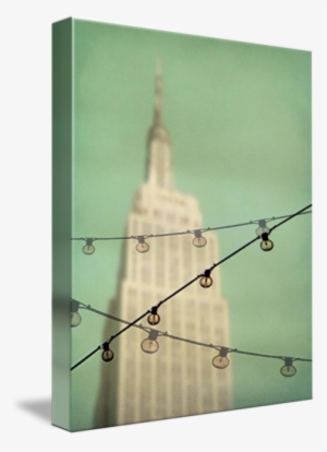 Mkc Photography Empire State Canvas - Steeple
