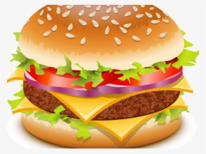 Sandwich Clipart Veggie Sandwich - Transparent Background Burger Clipart