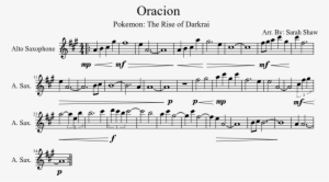 Oracion Sheet Music Composed By Arr - Pokemon Oracion Notes