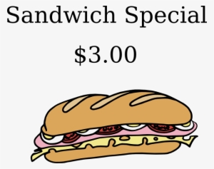 Sandwich Color Svg Clip Arts 600 X 475 Px