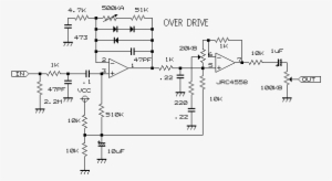 Boss Od-1 - Boss Od 1 Circuit