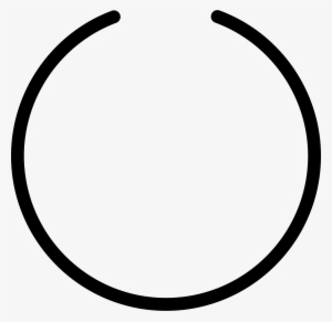 Circle O Notch Comments - Icon