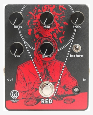 Walrus Audio Red High-gain Distortion Pedal - Walrus Audio Red Distortion