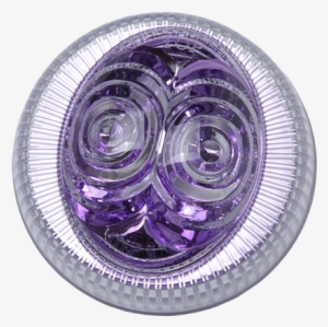 Model Sl2500 Purple Ref Amber Marker/clearance Lamp - Circle