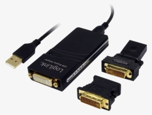 Product Image (png) - Logilink Usb 2.0 Multi-display Video Adapter
