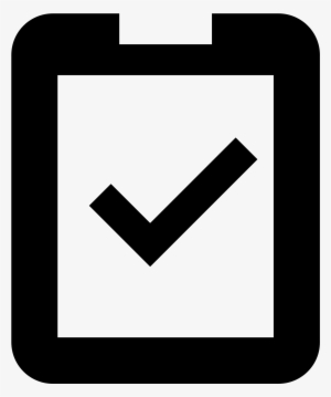 This Is An Image Of A Clipboard - Icon