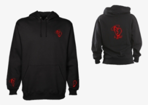 Heartbreak Hoodie Unisex - Purple Hoodie Front And Back