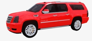 Red Cadillac Escalade 2015 - Baby Pink Cadillac Escalade