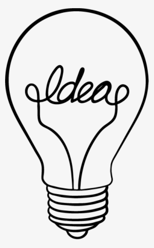 Vinilo Decorativo Bombilla Idea - Bombilla Idea