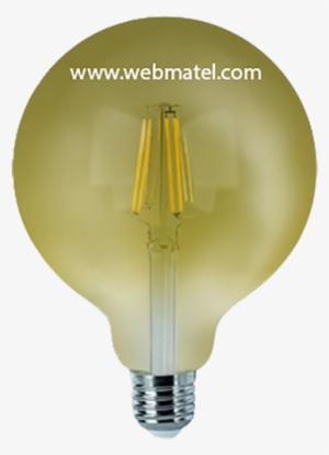 Bombilla Led E27 Globo G125 Vintage Filamento 360º - ✅ Bomb.led Filament.estand.clara E27 6wca