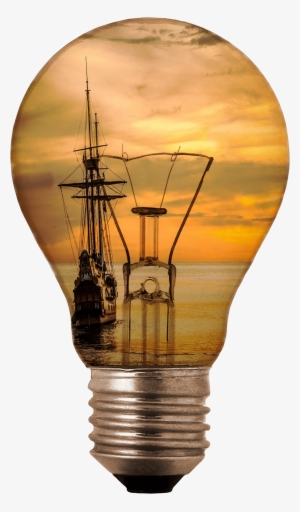 Fotomontaje, Bombilla De Luz, Inspiración, Energía, - Bola Lampu