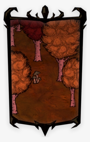 Autumn Birchnut Portrait Background - Don T Starve Gnaw