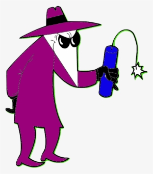Purple Spy - Cartoon