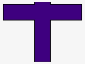 Purple Cross Cliparts - Cross