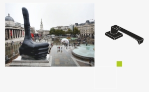 Thums - Heather Phillipson Trafalgar Square