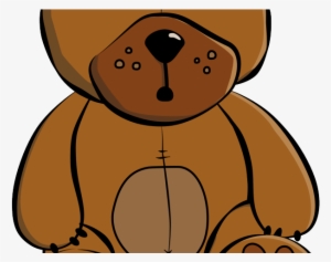 Stuffed Animal Clipart Penguin - Brown Teddy Bear Cartoon