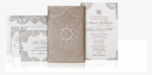 Lace Laser Cut Wedding Invitation Suite - Laser Cut Wedding Invitation Suites