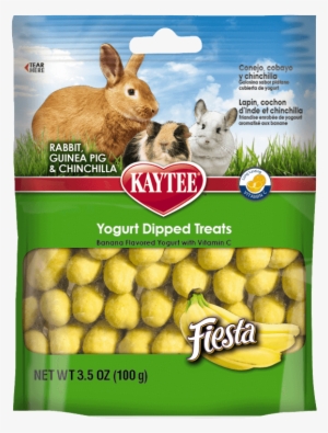 Fiesta Banana Flavor Yogurt Treats - Kaytee Fiesta Banana Flavor Yogurt Dipped Treats