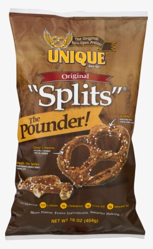 The Unique Pretzels “splits” Are Not Just Another Pretzel - Unique Splits Split-open Pretzel Multi-grain