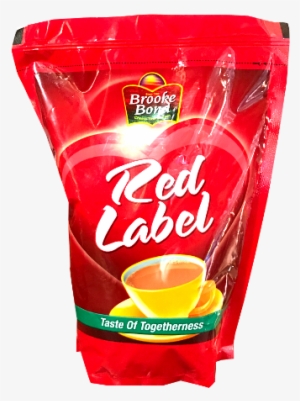 Red Label Natural Care Pouch - Brooke Bond Red Label Tea Leaf Carton, 500g