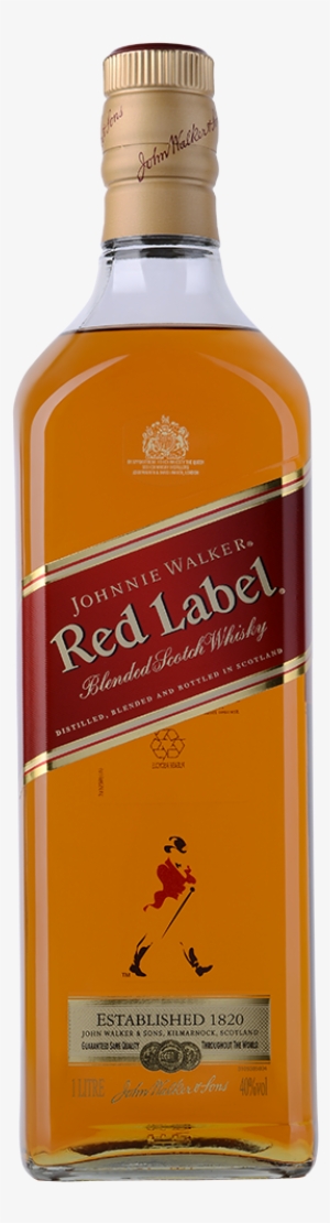 Johnnie Walker Red Label Blended Scotch 1l - Johnny Walker