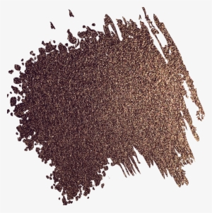 Rosegold Glitter Gold Foil Overlay Brushstroke Ftestick - Gold